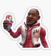 Wanna Sprite Cranberry? Lebron James Sticker