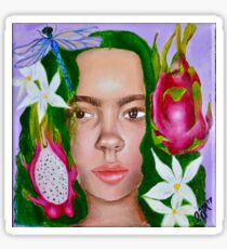 Dragonfruit Art Sticker