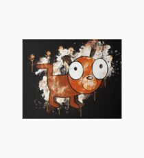 Dog pet animal watercolor painted Art Board