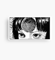Junji Ito - Uzumaki (Hypnotic DLC) Canvas Print