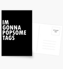 Thrift Shop Macklemore Tags Tee Postcards