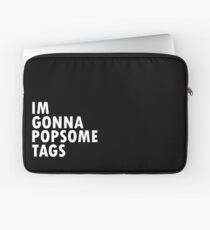 Thrift Shop Macklemore Tags Tee Laptop Sleeve