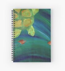 Cuaderno de espiral Flotando a lo largo