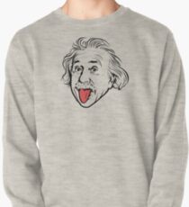 Sudadera cerrada Ilustraciones de Albert Einstein Con su famosa foto que muestra la lengua, camisetas, impresiones, pósters, bolsos