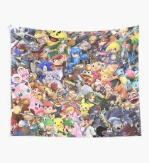 Super Smash Bros Ultimate - Charakter-Collage Wandbehang
