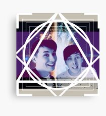 Dan and phil Canvas Print