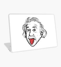 Albert Einstein Artwork With his famous photo showing tongue, Tshirts, Prints, Posters, Bags Laptop Skin
