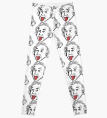 Legging Ilustraciones de Albert Einstein Con su famosa foto que muestra la lengua, camisetas, impresiones, pósters, bolsos