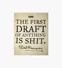 First Drafts Art Board