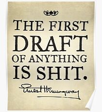 First Drafts Poster