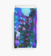 Abstract Art Floral Duvet Cover