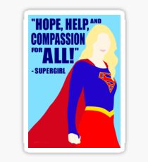 Supergirl - Hope Sticker