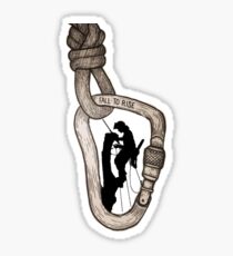 Tree climber arborist apparel Sticker
