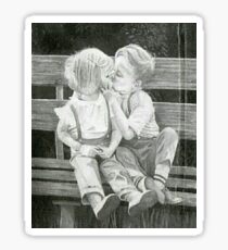 First Kiss Sticker
