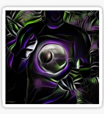 Creation of planets and space Sticker