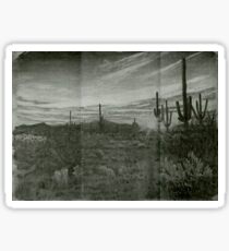 Desert Twilight Sticker