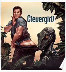 Clever Girl! Poster