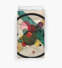 Kandinsky - Circles in a Circle Duvet Cover