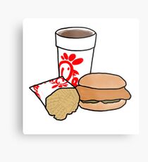 Chick-Fil-A Meal Metal Print