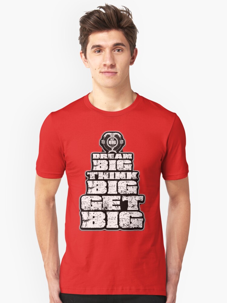 Alternate view of Dream BIG, Think BIG, Get BIG Slim Fit T-Shirt