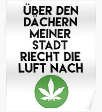 PALMEN AUS PLASTIK - Marihuana 187 Lyrics Poster