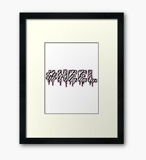 #HEEL - Pastel C Framed Print