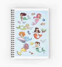 mermaids Spiral Notebook
