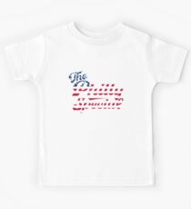 the Philly special USA flag weathered distressed Kids Tee