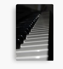 Keys On A Keyboard Canvas Print