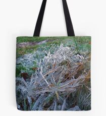 Frozen Grass Tote Bag