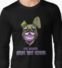 Purple Guy Hoodie Long Sleeve T-Shirt