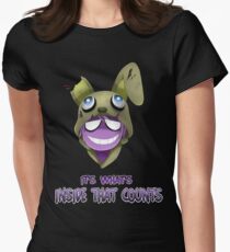 Camiseta entallada para mujer Purple Guy Hoodie