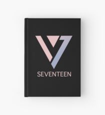 Seventeen KPOP SVT Carats Logo Design Hardcover Journal