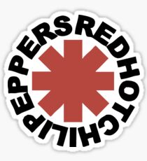 RHCP - Red Hot Chili Peppers Sticker
