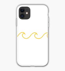 Golden Wave iPhone Case
