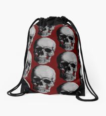 Skull Drawstring Bag