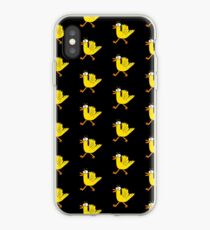 Surprised Yellow Duck iPhone Case