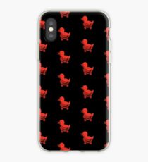Red Duck Toy iPhone Case