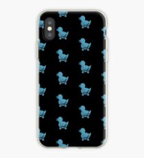 Blue Duck Toy iPhone Case