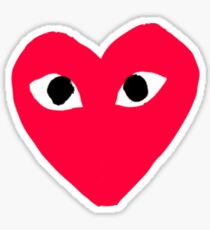 Comme Heart Sticker