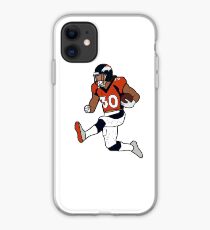 Phillip Lindsay Touchdown Celebration - Denver Broncos iPhone Case