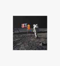 Super Mario On the Moon Art Board