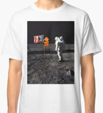 Camiseta clásica Super Mario en la luna