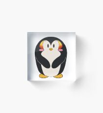 Kawaii Kaiserpinguin Acrylblock