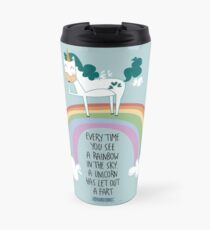 Taza de viaje Unicorn fart