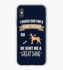 I Love My Great Dane Gifts iPhone Case