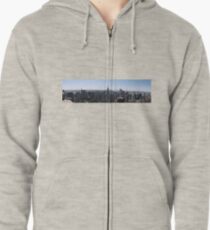 Manhattan Island. Zipped Hoodie
