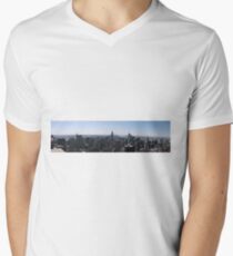Manhattan Island. Men's V-Neck T-Shirt