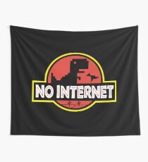 Error Dino - no internet connection Wall Tapestry