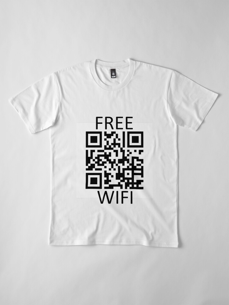 qr code on a shirt